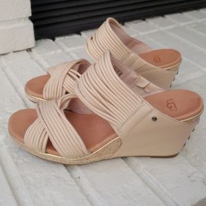 UGG Hilarie Slip On Wedge Sandal!